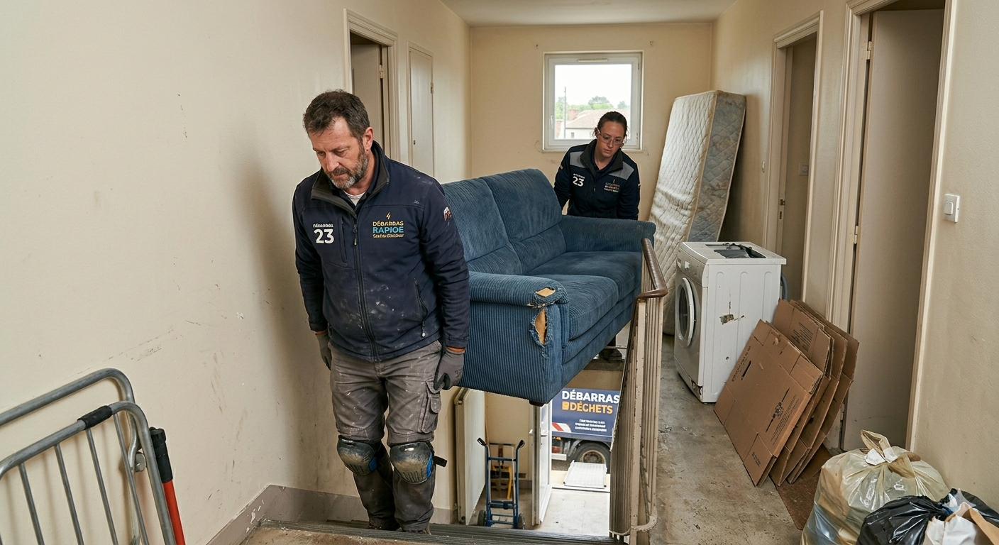 transport de déchets encombrants