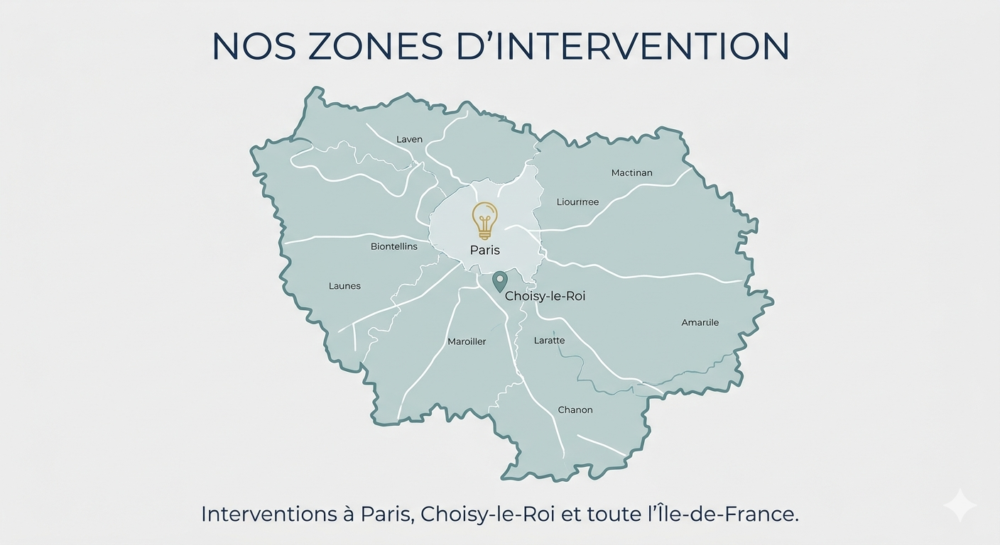 zones d'intervention